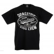 Dragstrip Kids Crew  T`Shirt - Little Speedway Racer Black